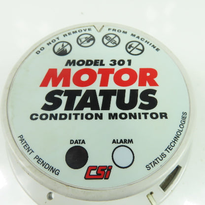 Status Technologies A0301SP-Q2 Motor Status Condition Monitor Model 301