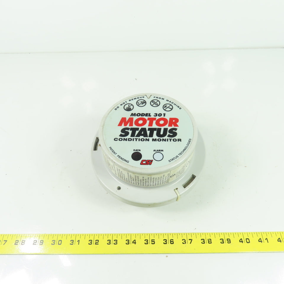 Status Technologies A0301SP-Q2 Motor Status Condition Monitor Model 301