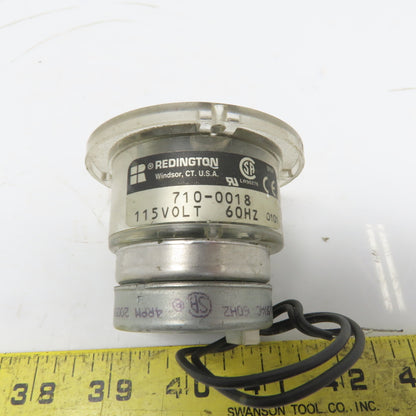 Redington 710-0018 Minute Meter Counter 115V 60HZ