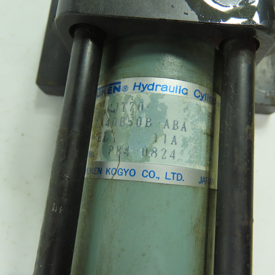 Yuken CJT70-A40B50B-ABA-EL 50Mm Bore DoubleActing Hydraulic Cylinder 40mm Stroke