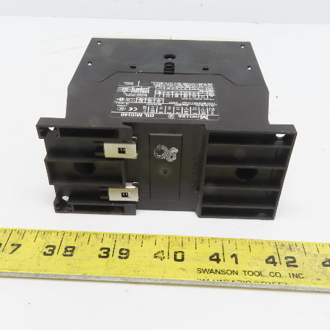 Moeller DIL M(C)40 Contactor 3 Pole 63 Amp 600V Max 24-27VDC Coil