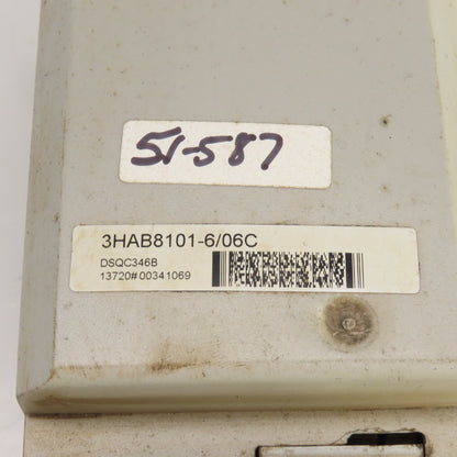 ABB 3HAB8101-6/06C In-Motion Drive Unit DSQC346B (Broken Screw Holes)