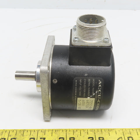Accu-Coder 725I-R-OC Incremental Shaft Encoder 5-28V