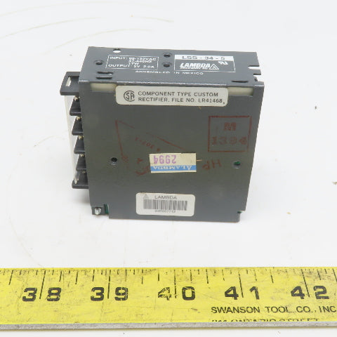 Lambda LSS-34-5 Power Supply 85-132V Input 5V 2A Output