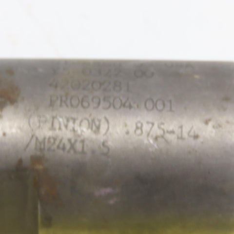 Gleason Works Y5-0322-00 Pro069504.001 Pinion M24x1.5 0.875-14 Female thread
