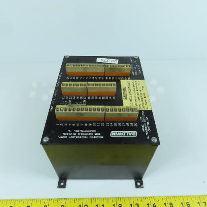 Baldwin 1125 Ultrasonic Detector Controller A502-8001-04 Rev .01