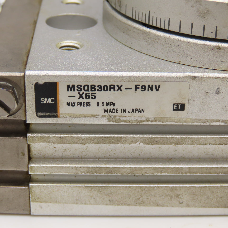 SMC MSQB30RX-F9NV 90° Rotary Table Pneumatic Rack & Pinion