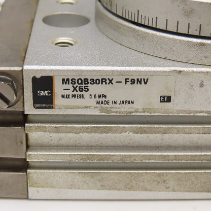 SMC MSQB30RX-F9NV 90° Rotary Table Pneumatic Rack & Pinion