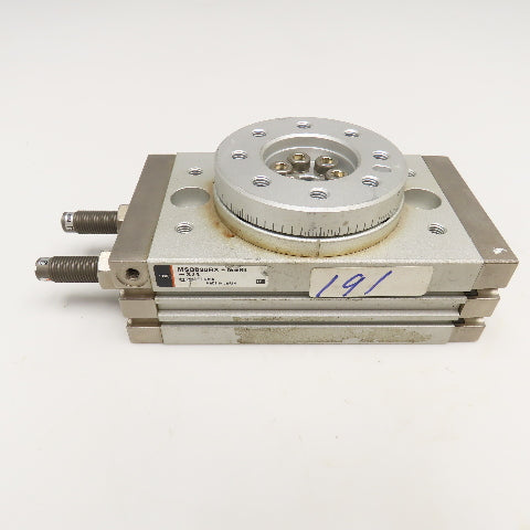 SMC MSQB30RX-M9NL 180° Rotary Table Pneumatic Rack & Pinion