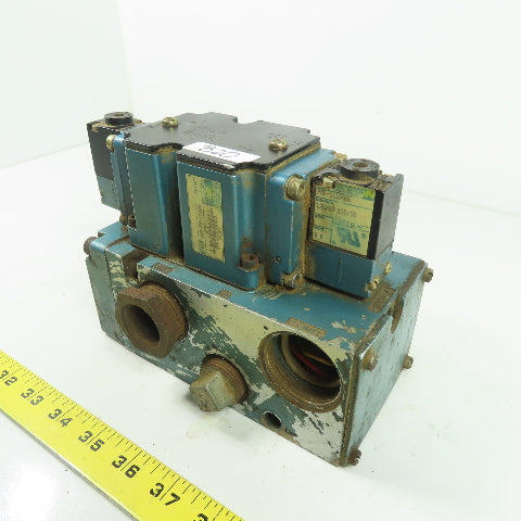 MAC 6541A-000-PM-111DA 120VAC Solenoid Valve W/Manifold 50/60Hz