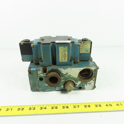 MAC 6541A-000-PM-111DA 120VAC Solenoid Valve W/Manifold 50/60Hz