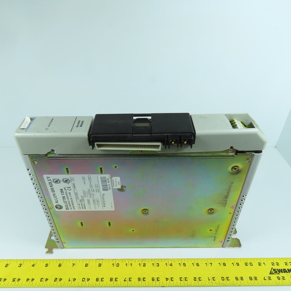 Allen Bradley 1394-AM04 Ser B 3kW AC Servo Controller Axis Module (Broken Cover)