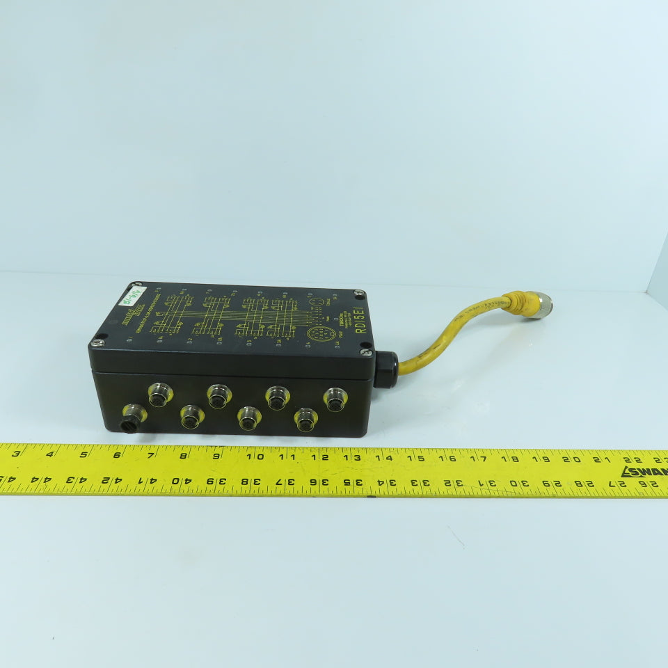 Turck VBM160-PX17-0.3M-RSM126/CS10852 16-Port Junction Box