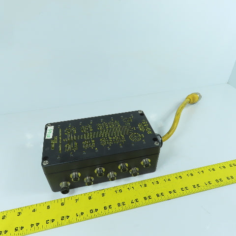 Turck VBM160-PX17-0.3M-RSM126/CS10852 16-Port Junction Box