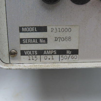 Open Date Equipment 231000 115V Dwell Controller