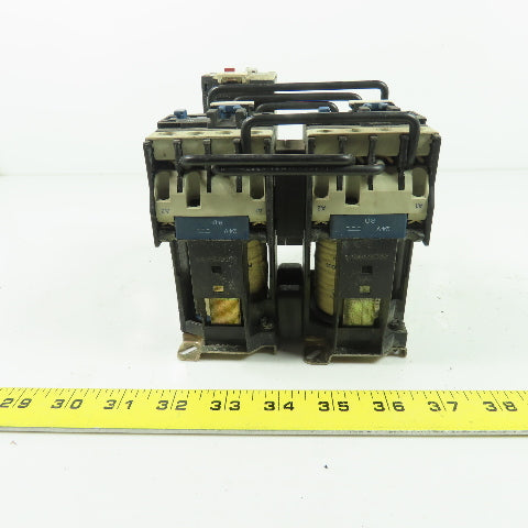 Telemecanique LP2D2501 600V Reversing Contactor 3Ph 40A 20HP 24VDC Coil