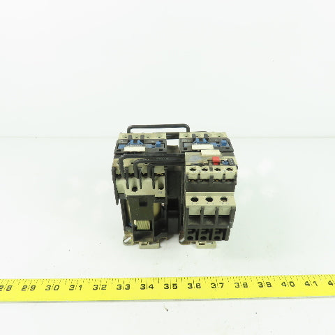 Telemecanique LP2D2501 600V Reversing Contactor 3Ph 40A 20HP 24VDC Coil
