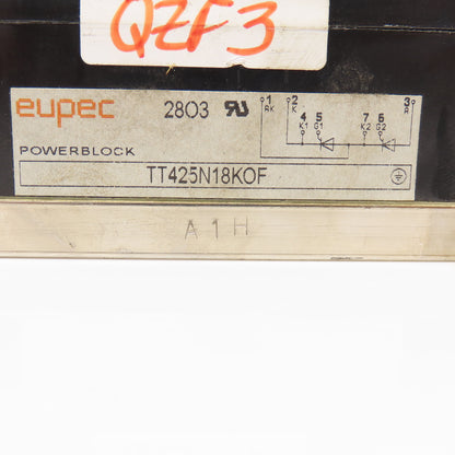 Eupec TT425N18KOF Power Block Thyristor Module