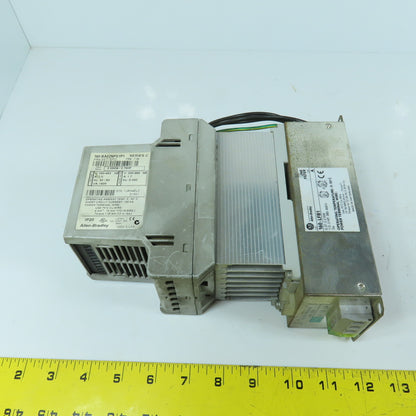 Allen Bradley 160-BA02NPS1P1 0.75HP Variable Speed Drive W/ 160-LFB1 Line Filter