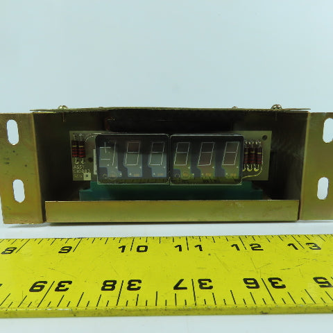 Avtron AET02001 CII57I Memory Display 115VAC 50/60HZ 0.15A D10472