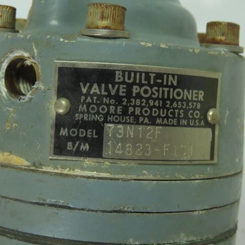 Badger Meter P78S Pneumatic Control Valve 1/2" Npt W/73N12F Vale Positioner