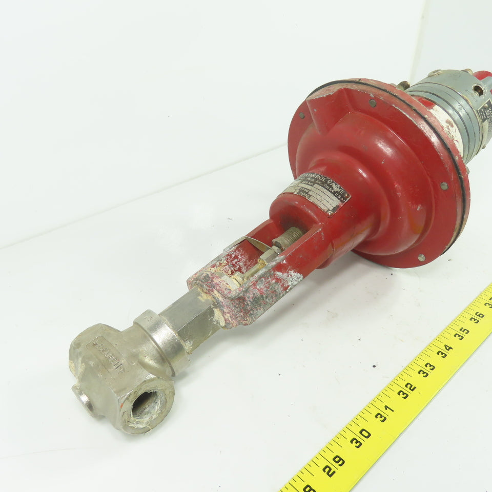 Badger Meter P78S Pneumatic Control Valve 1/2" Npt W/73N12F Vale Positioner