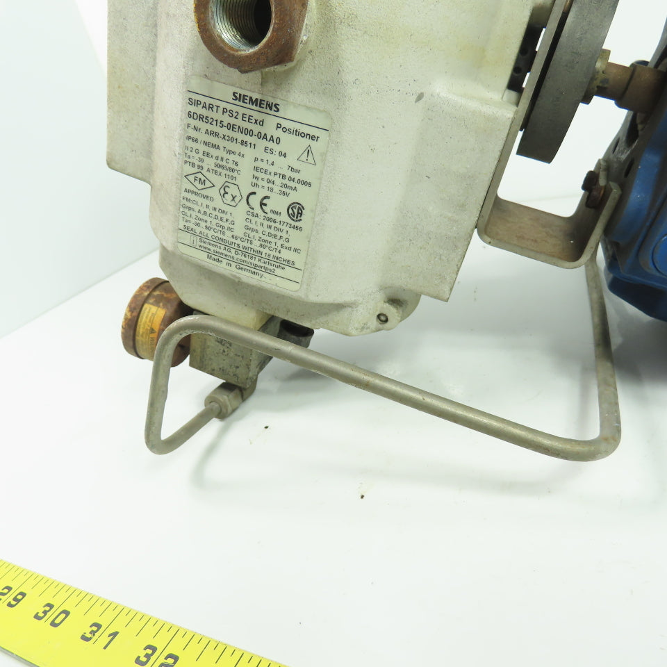 Siemens 6DR5215-0EN00-0AA0 SIPART PS2 Electropneumatic Valve Positioner Actuator