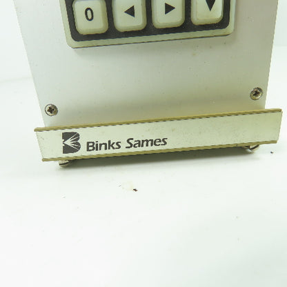Binks Digital Display Control Panel Keyboard