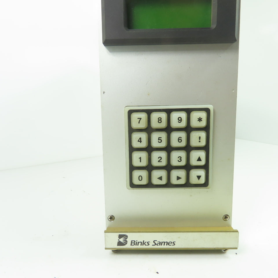 Binks Digital Display Control Panel Keyboard