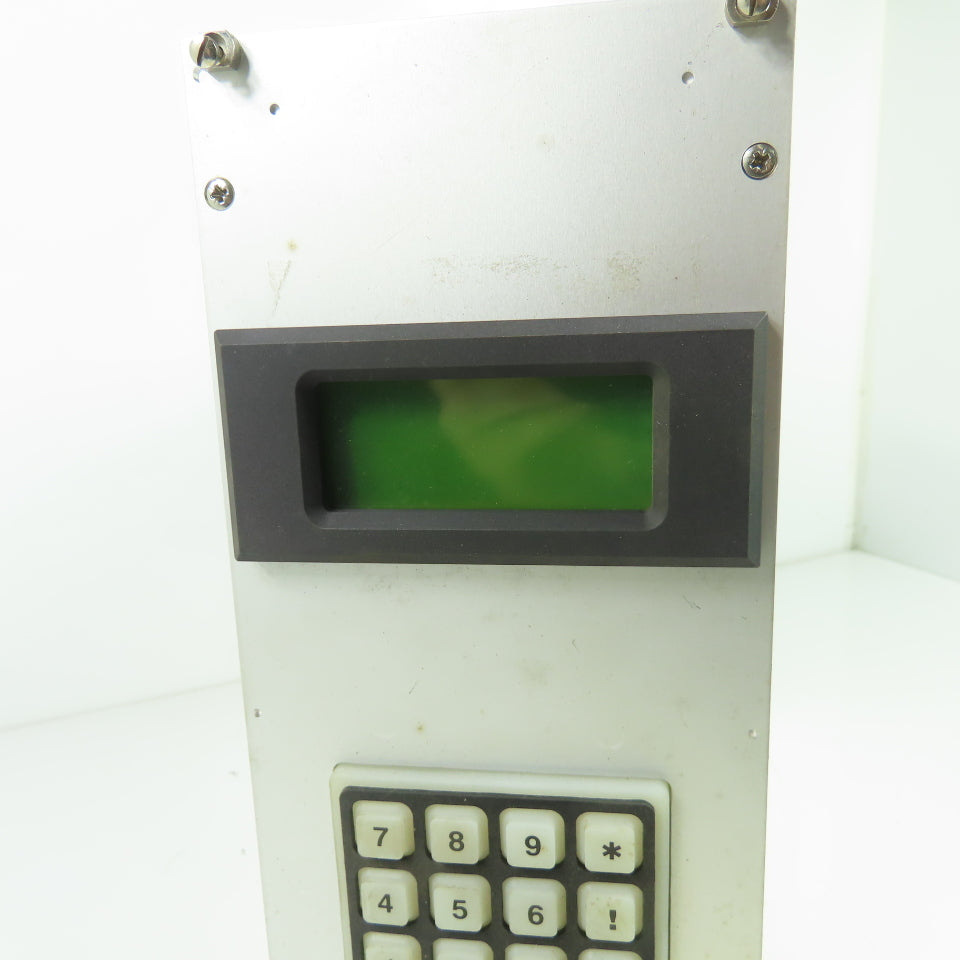 Binks Digital Display Control Panel Keyboard