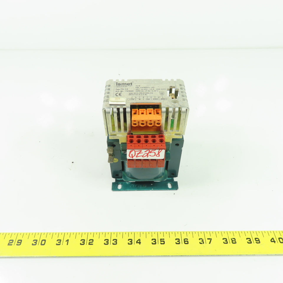 Ismet EN3.0 Transformer 230/400 Pri 24VDC Sec 50/60Hz 3A
