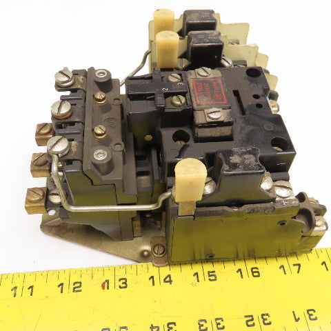Allen Bradley 709-BOD169 Size 1 Motor Starter 600V 10Hp 120V Coil