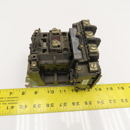 Allen Bradley 500-BOD94 Size 1 Motor Starter 600V 10Hp 120V Coil