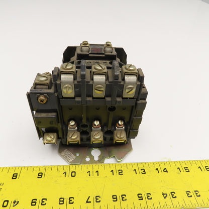 Allen Bradley 500-BOD94 Size 1 Motor Starter 600V 10Hp 120V Coil