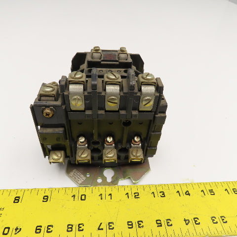 Allen Bradley 500-BOD94 Size 1 Motor Starter 600V 10Hp 120V Coil