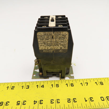 Westinghouse 765A192G01 Control Relay 300VAC 10A 120V Coil