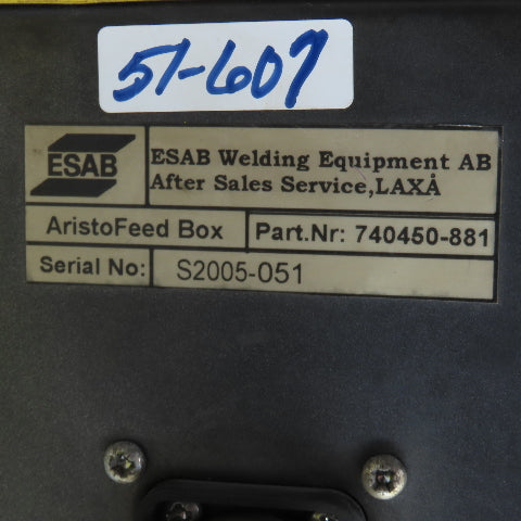 Esab 740450-881 AristoFeed Box Controller