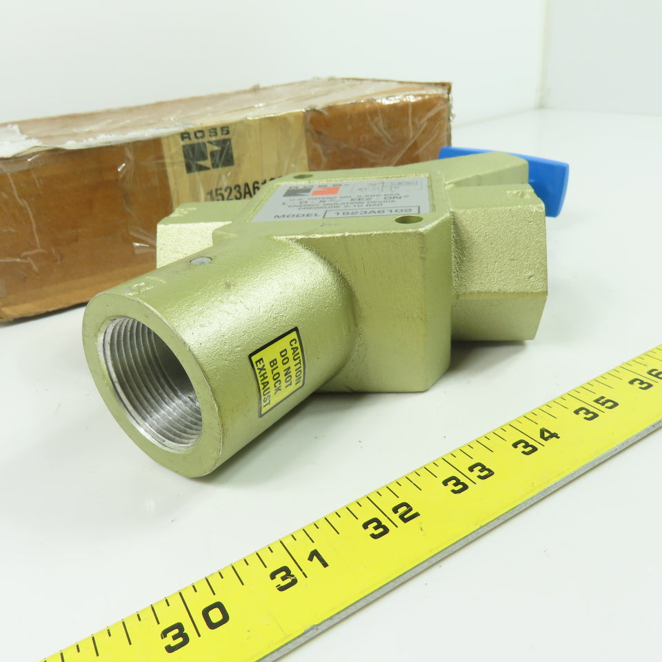 Ross 1523A6102 Pneumatic Lockout Valve 2-10Bar