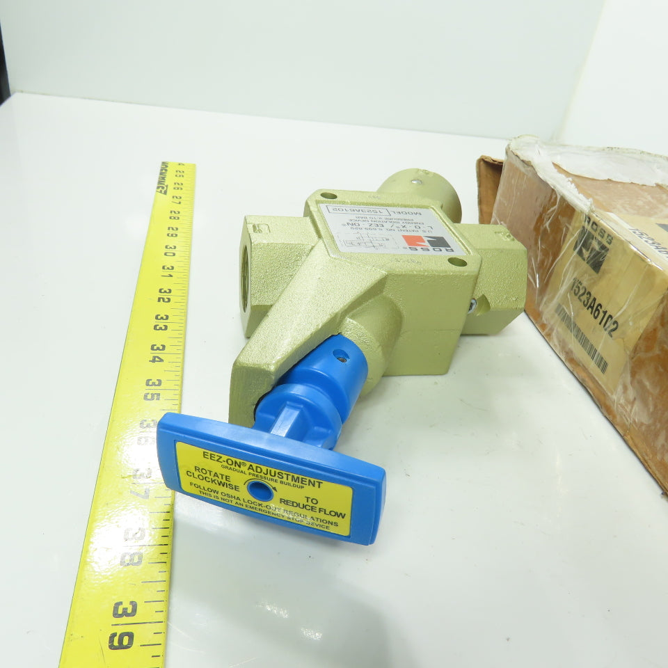 Ross 1523A6102 Pneumatic Lockout Valve 2-10Bar