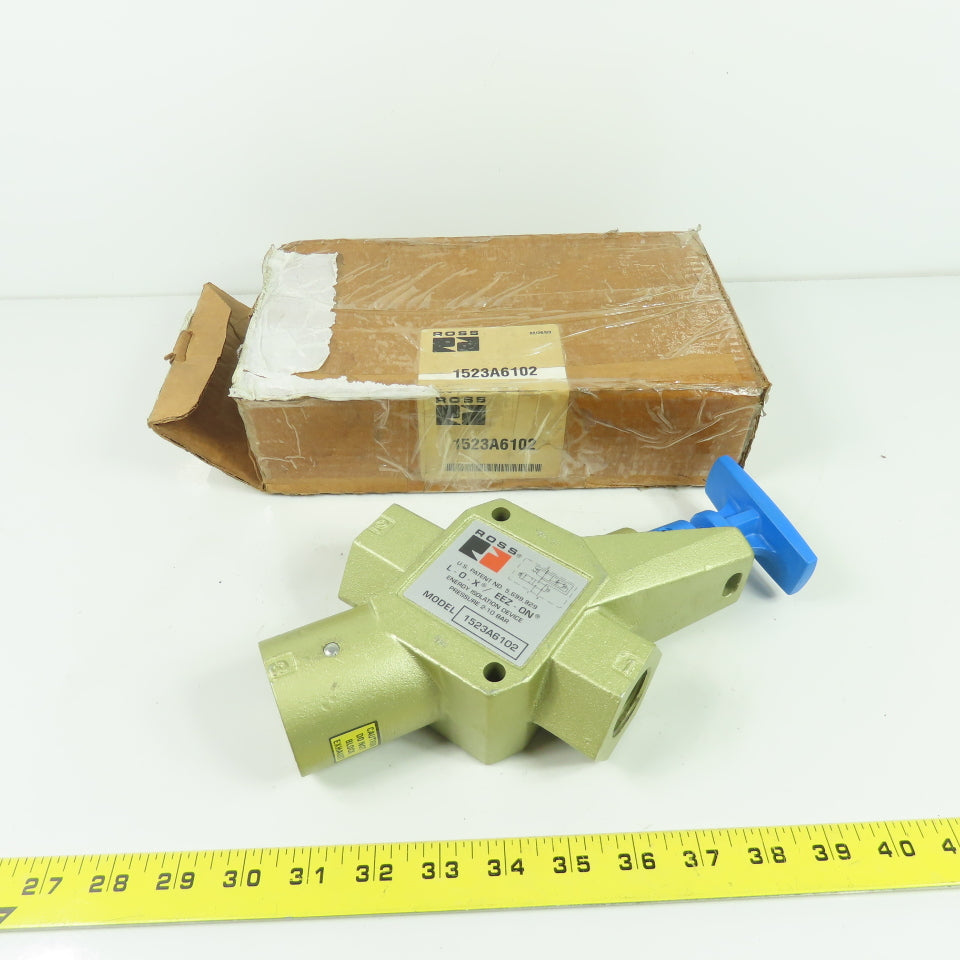 Ross 1523A6102 Pneumatic Lockout Valve 2-10Bar