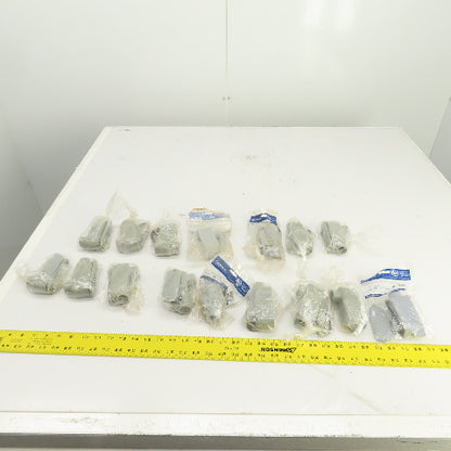 Carlon E9860 1/2" Access Fitting Type LB Conduit Body W/Cover & Gasket Lot Of 15