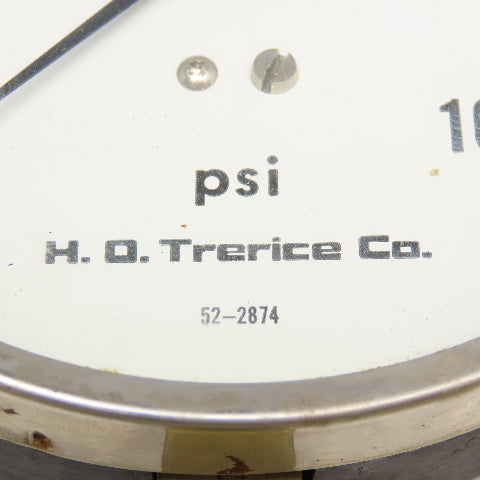 Trerice 52-2874 0-160 PSI Pressure Gage 5" Bottom Ported 1/4"