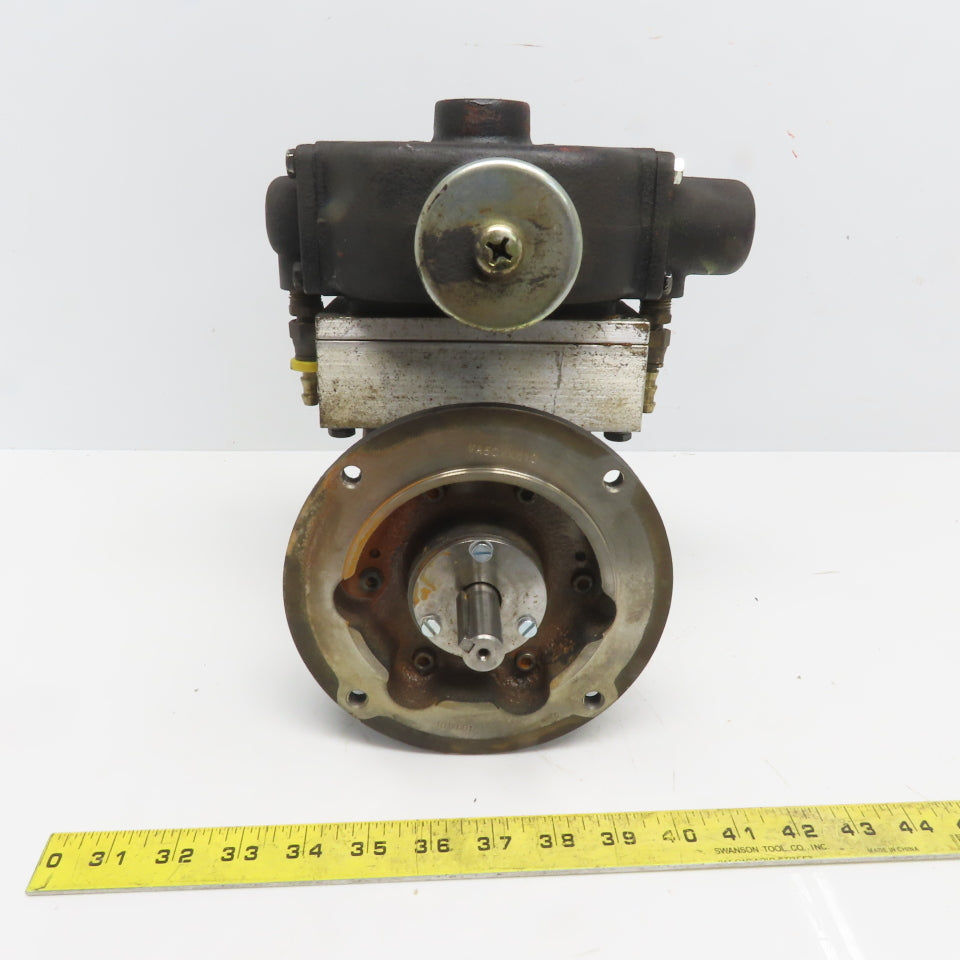 Speedare Pneumatic Air Motor 4 Hp 128 Cfm 3000 Rpm @90PSI 5/8" Shaft W/Valve