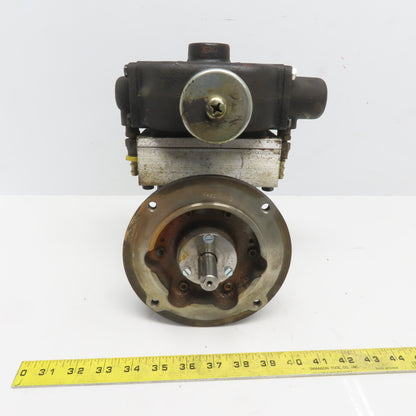 Speedare Pneumatic Air Motor 4 Hp 128 Cfm 3000 Rpm @90PSI 5/8" Shaft W/Valve