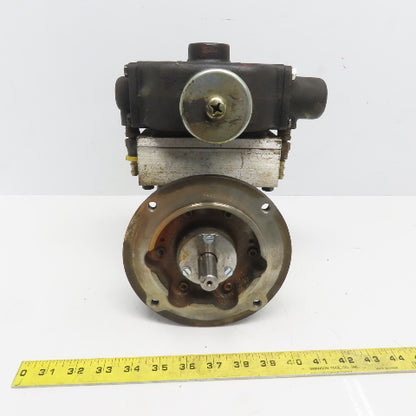 Speedare Pneumatic Air Motor 4 Hp 128 Cfm 3000 Rpm @90PSI 5/8" Shaft W/Valve