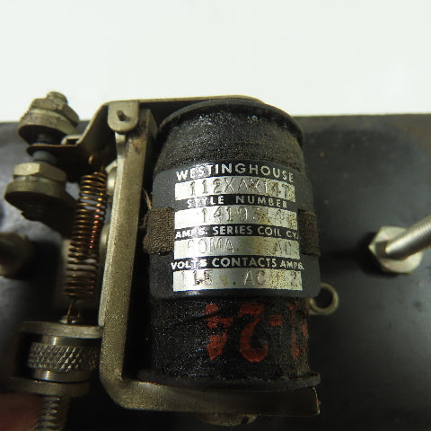Westinghouse 112XAX14-7 Relay 115VAC 2A Style 1419344