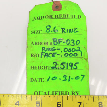 M5-2129-00 BF-030 5" Machine Arbor