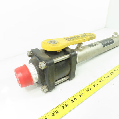Foxboro BS806AN Manual Ball Valve Flow Chamber