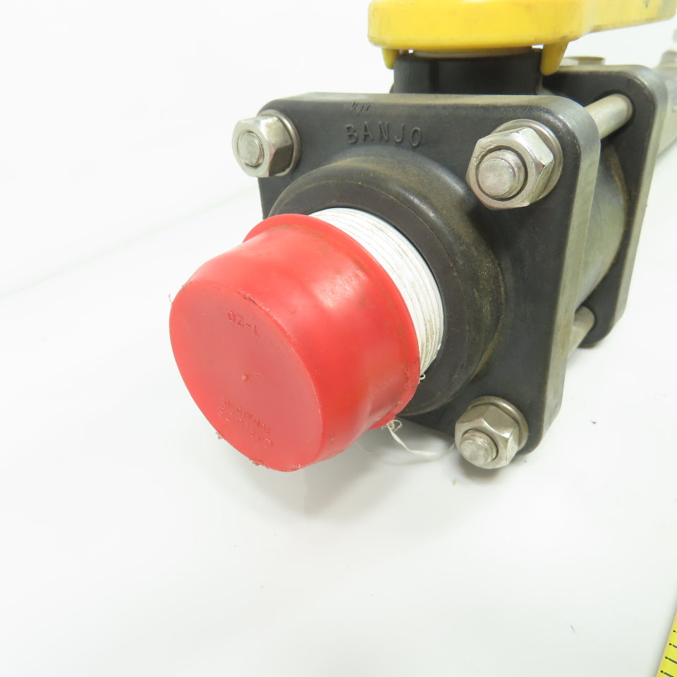 Foxboro BS806AN Manual Ball Valve Flow Chamber