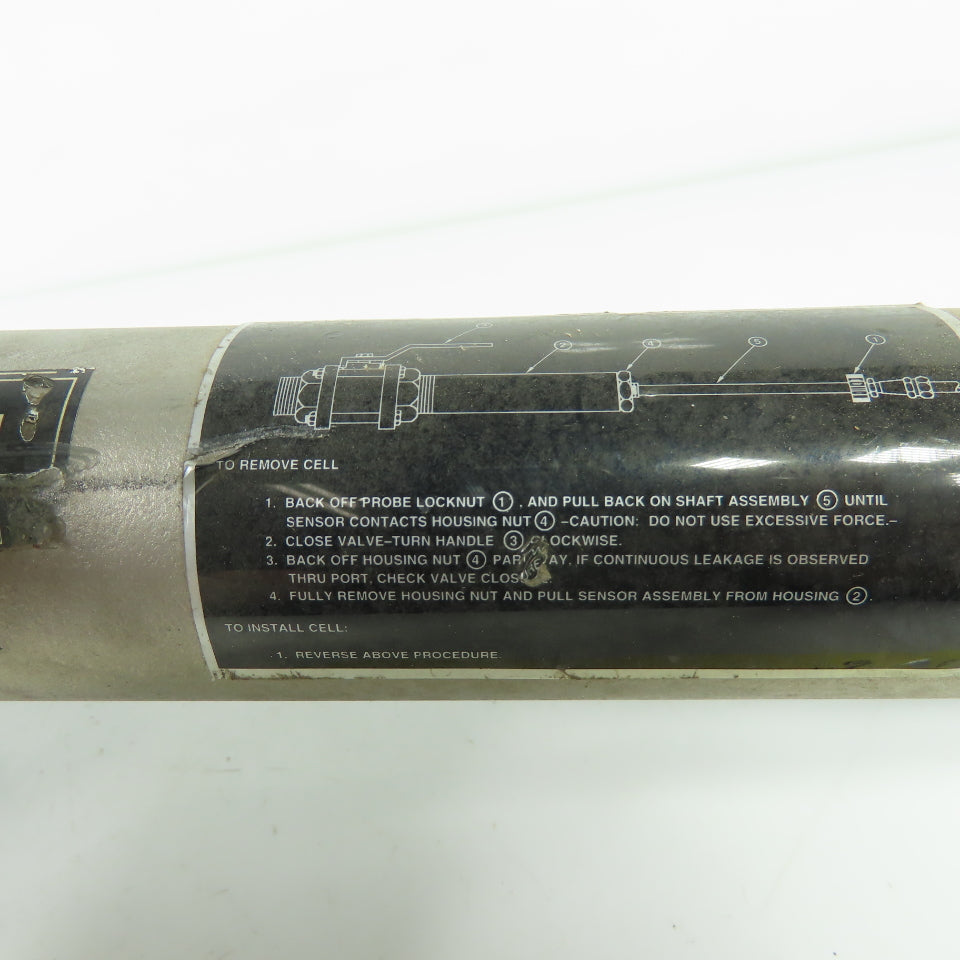 Foxboro BS806AN Manual Ball Valve Flow Chamber